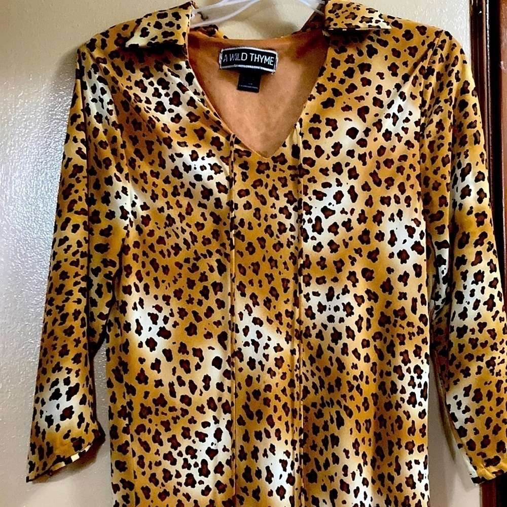 A Wild Thyme dress Animal print